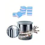 Washing Machine Cleaner Tablet Home Washer Stain Removal Descaling Effervescent Decontamination Laundry Booster Portable - Image 6