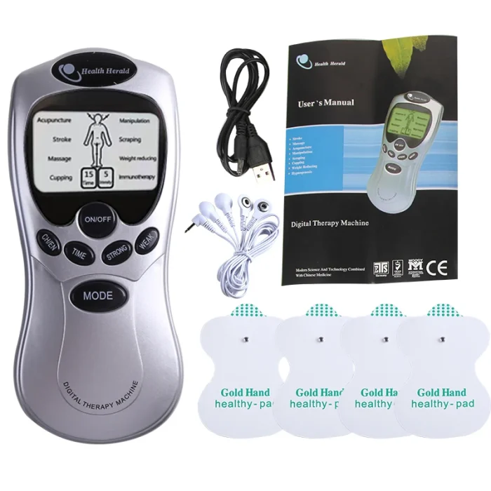 Electric TENS EMS Muscle Massager – 8 Modes Digital Therapy Massager - Image 2