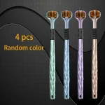 4 PCS set 3 Sided Toothbrush Bristle | Triple-Sided Manual Toothbrush for Adults & Teens - Image 2