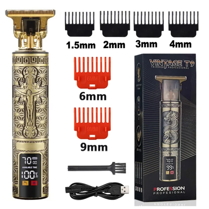 All in one Multi-function Electric Shaver Portable Shaving Razor Men Beard Trimmer Machine Razor Hair Trimmer T-blade Clippers - Image 9