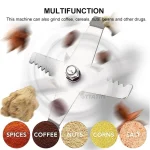 High Power Electric Coffee Grinder Kitchen Cereal Nuts Beans Spices Grains Grinder Machine Multifunctional Home Coffee Grinder - Image 4
