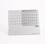 Aluminum Perpetual Calendar Desk Universal Calendar 2024 2025 - Image 6