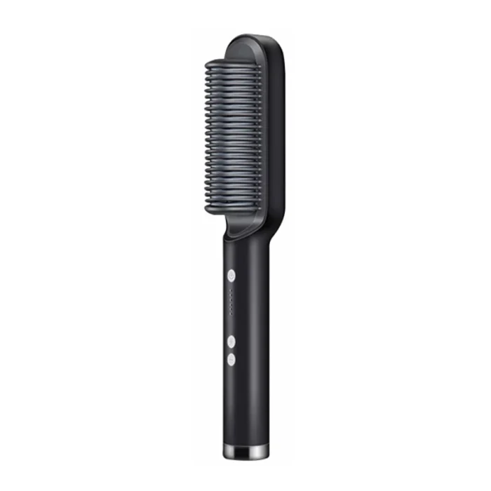 New Dual-Purpose Heated Straightening And Curling Comb With Negative Ions That Won’T Damage Your Hair Hair Straightenercomb - Image 8