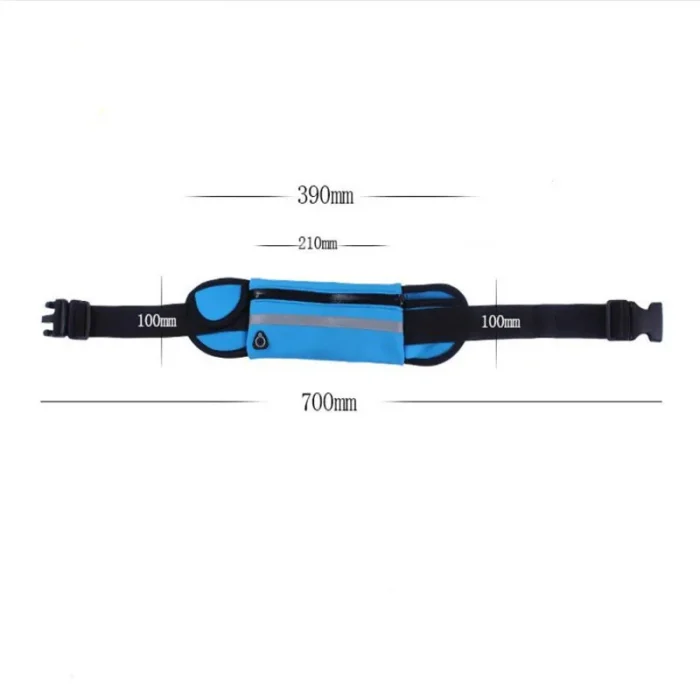 Waterproof Running Waist Bag Canvas Sports Jogging Portable Outdoor Phone Holder Belt Bag Women Men Fitness Sport Accessories - Image 5