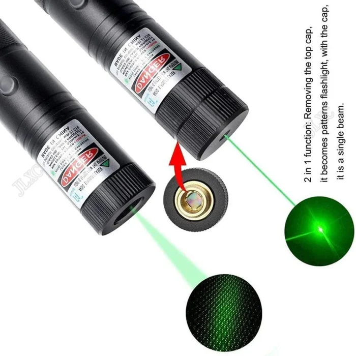 (Do not provide batteries)Cat Keychain Fun Green Light Portable Laser pointer LED Training Torch Pet Cat Tickle Toy Flashlight - Image 6