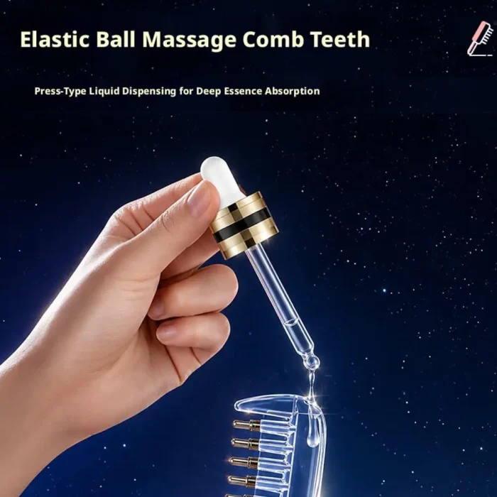 Scalp Oil Applicator Comb | Hair Oil Comb for Easy Scalp Massage & Oil Application - Image 5