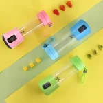 400ml 6-Blade Portable Electric Fruit Juicer Blender - Image 2