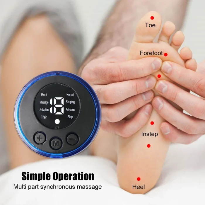 Electric Foot Massager Pad EMS Muscle Stimulator - Image 3